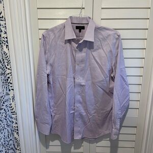 Purple Men’s Non-Iron Banana Republic Slim Fit Button-Down Shirt